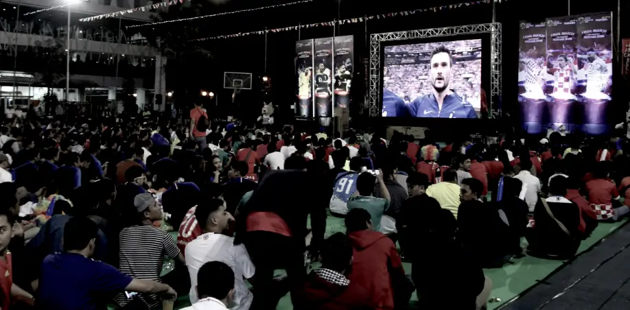 event nonton bareng bank mandiri by mahesa creative